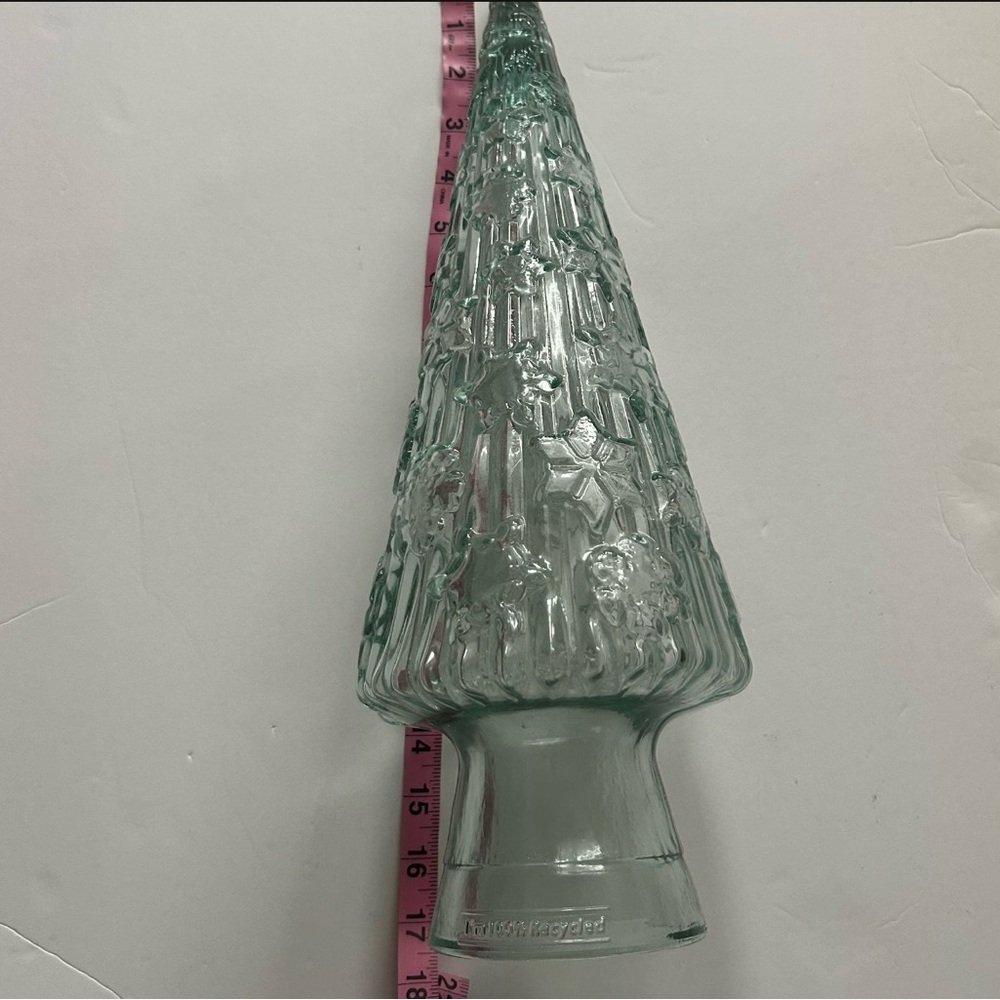 Recycled Green Bottle Glass Tree Shaped - Picture 6 of 6